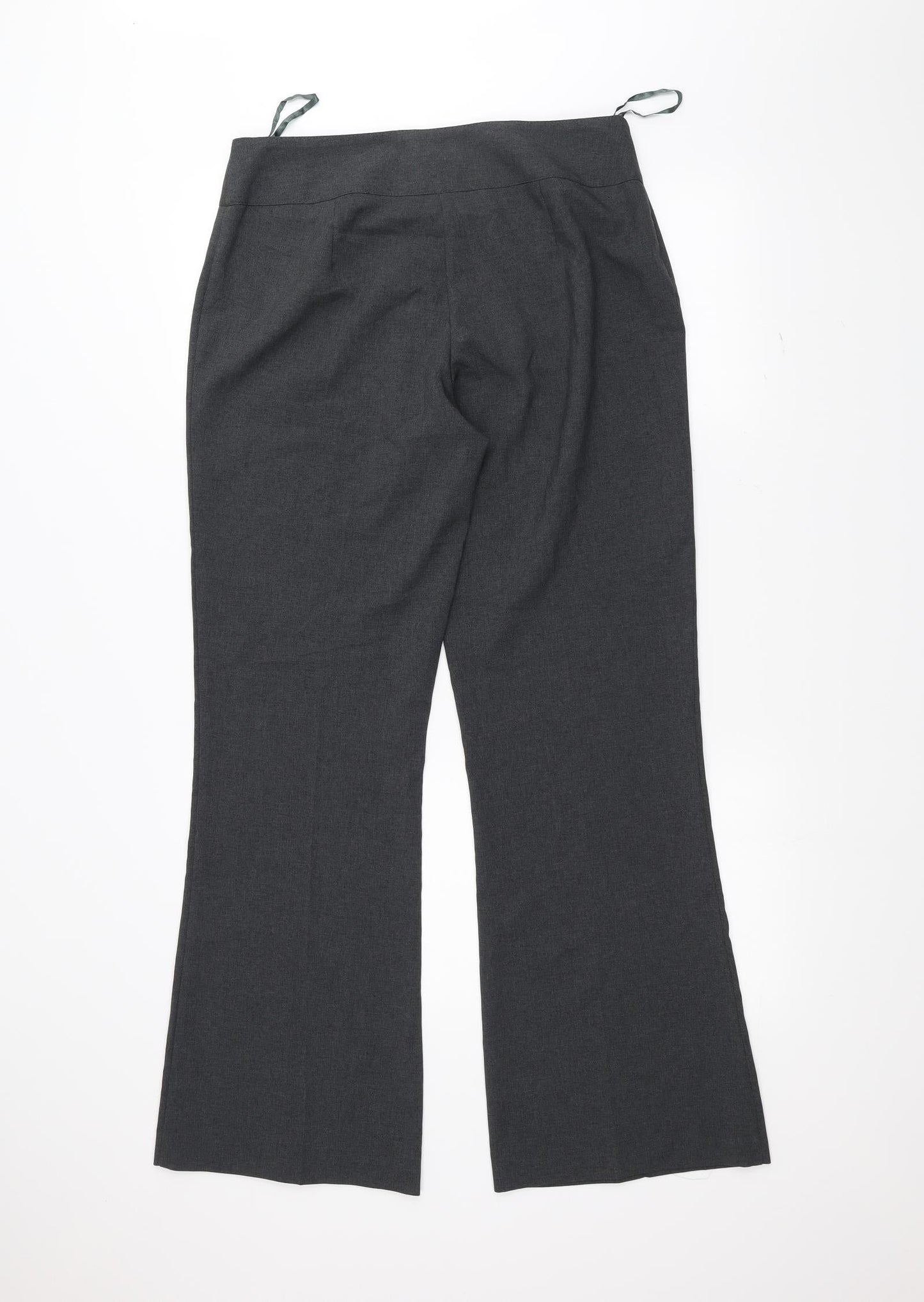 Papaya Womens Grey   Trousers  Size 12 L29 in