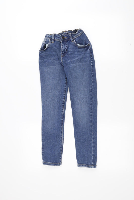 DENIMCO Girls Blue   Straight Jeans Size 6-7 Years