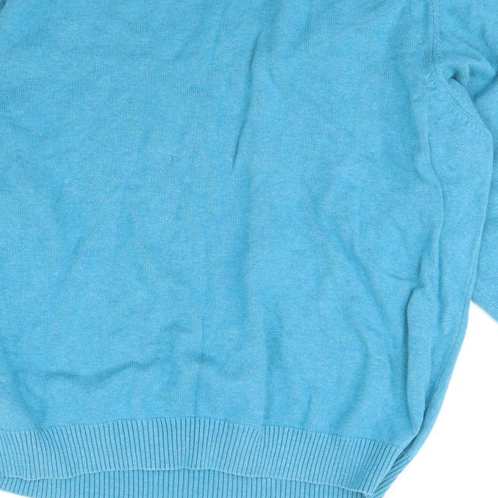 Peter Gribby Mens Blue   Pullover Jumper Size XL
