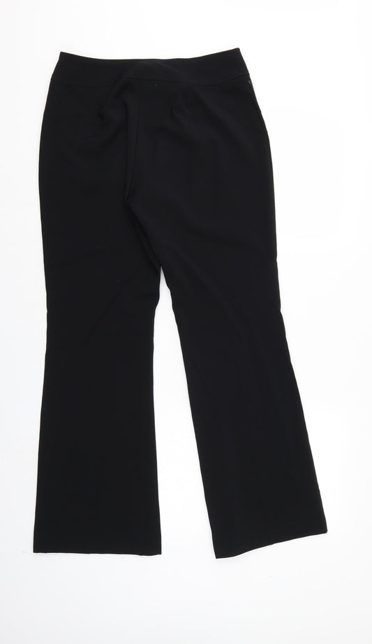 Dorothy Perkins Womens Black   Trousers  Size 10 L29 in
