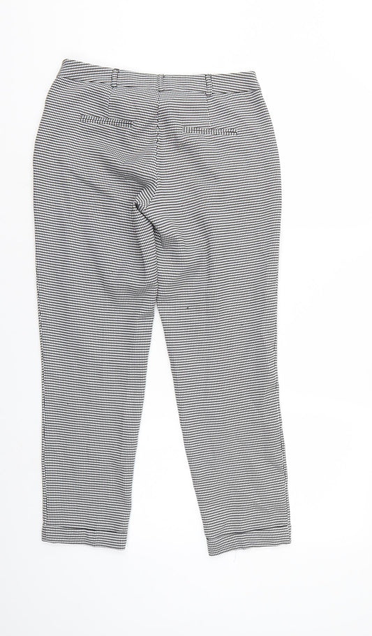 Dorothy Perkins Womens Multicoloured Check  Trousers  Size 8 L26 in