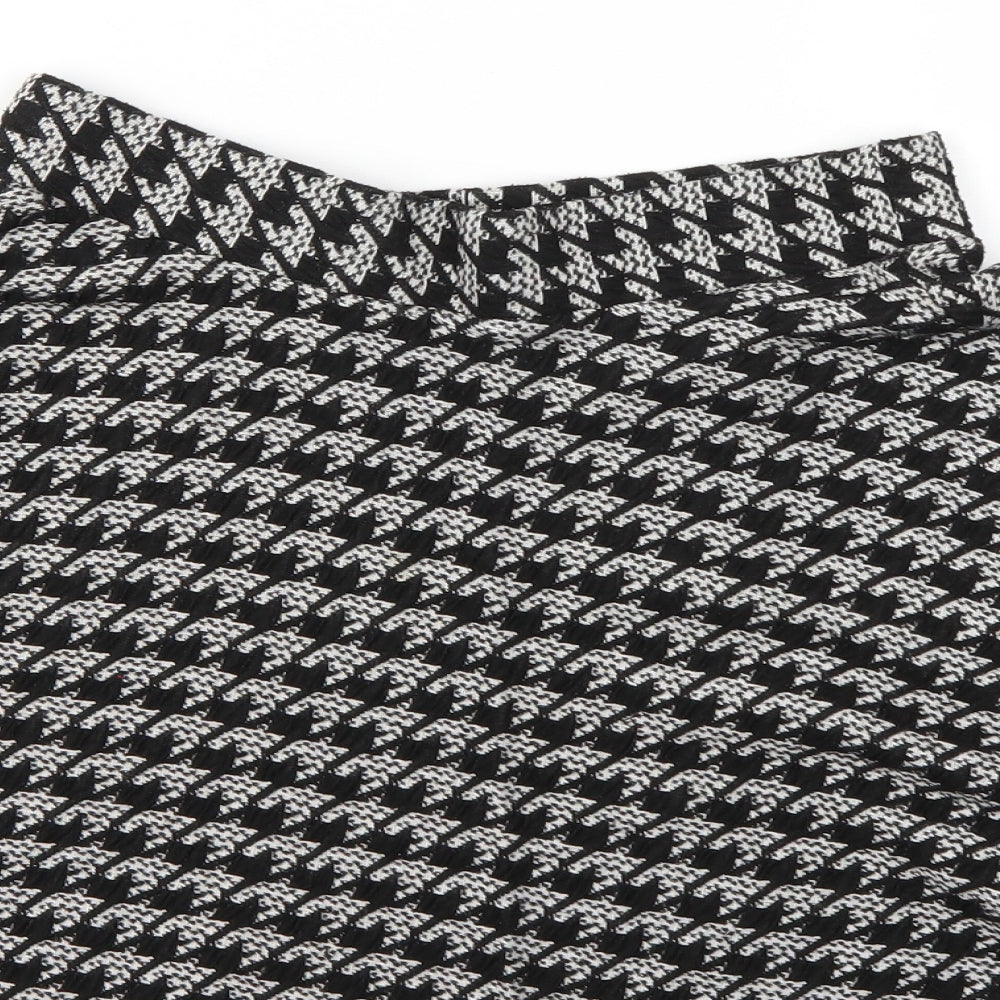 Cooperative Womens Multicoloured Herringbone  A-Line Skirt Size S