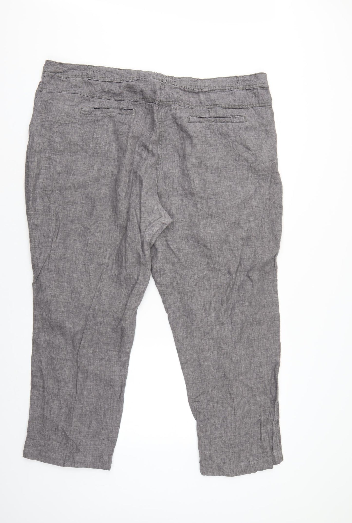 MDA Womens Grey   Trousers  Size 22 L27 in
