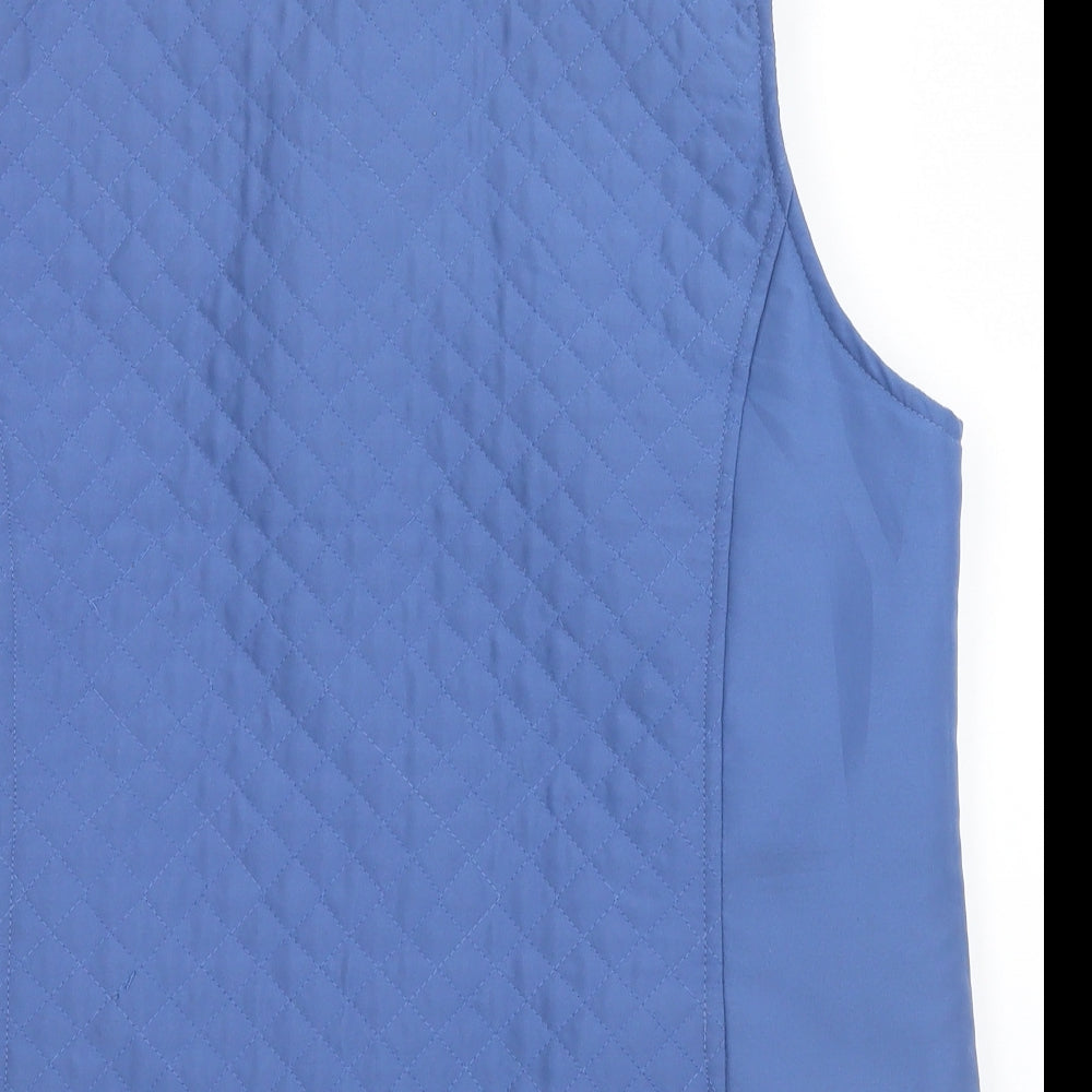 EWM Womens Blue   Gilet Waistcoat Size M