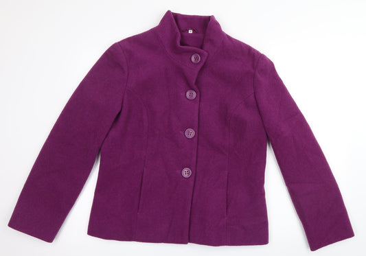 Preworn Womens Purple   Jacket  Size 12