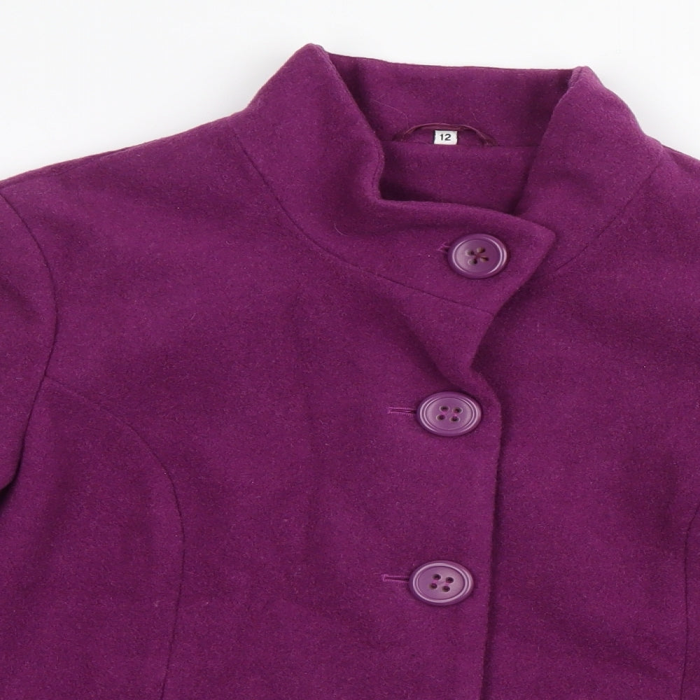 Preworn Womens Purple   Jacket  Size 12