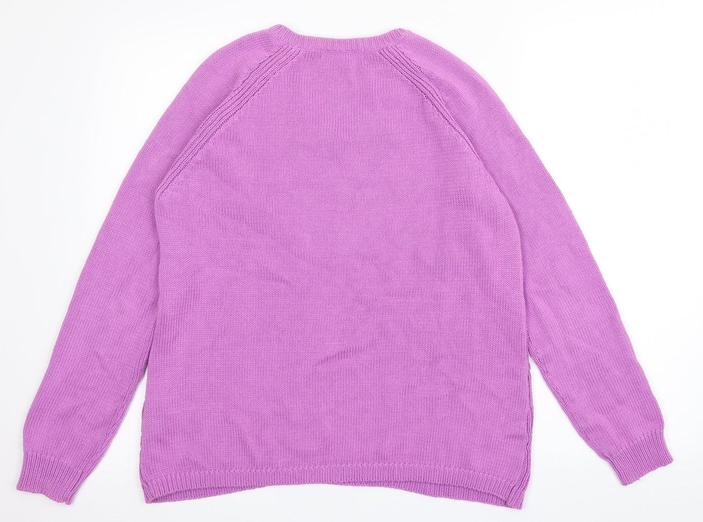 Marks and Spencer Womens Purple   Pullover Jumper Size 12