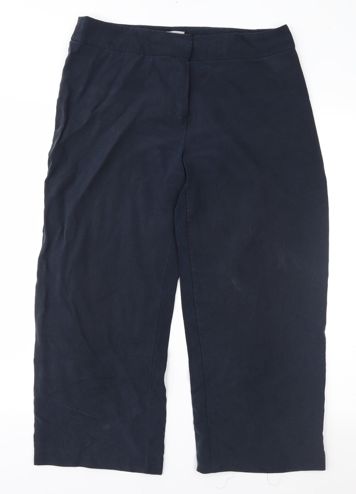 JFW Womens Blue   Cropped Trousers Size 14 L23 in