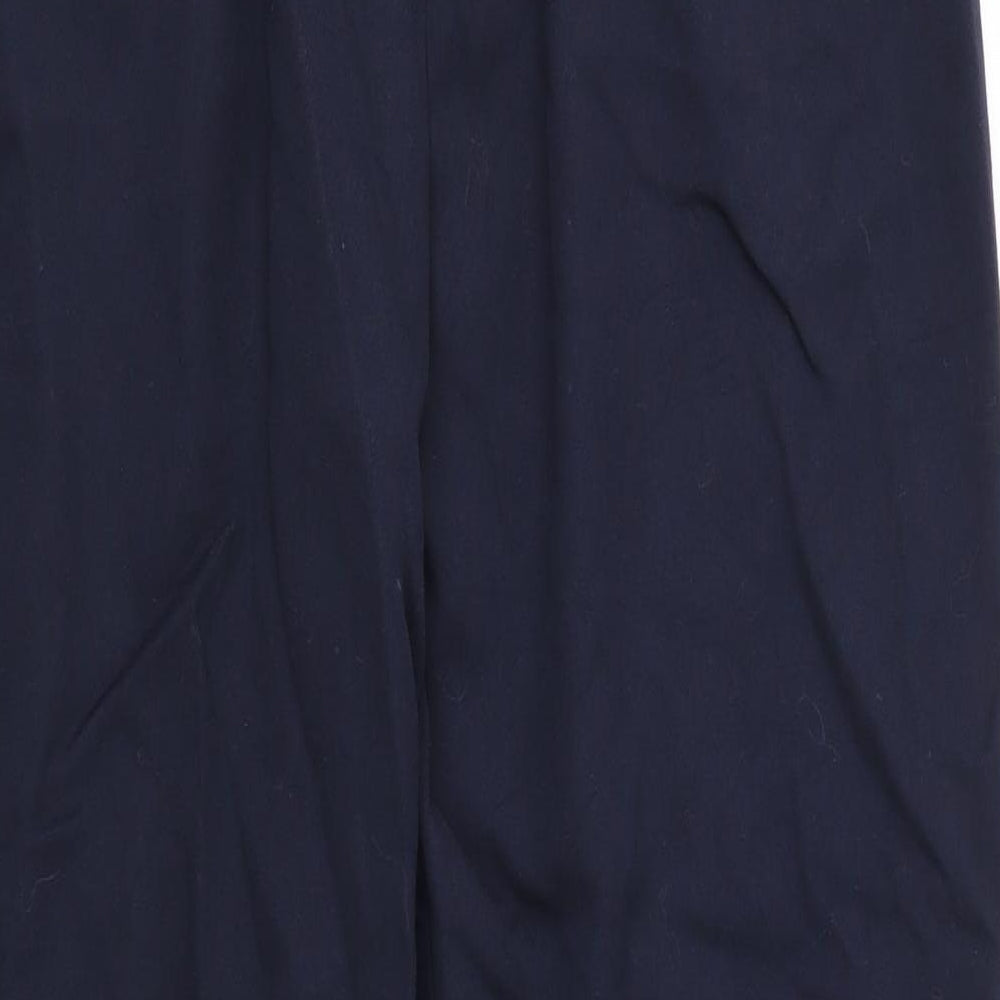 Preworn Womens Black   Trousers  Size 16 L28 in