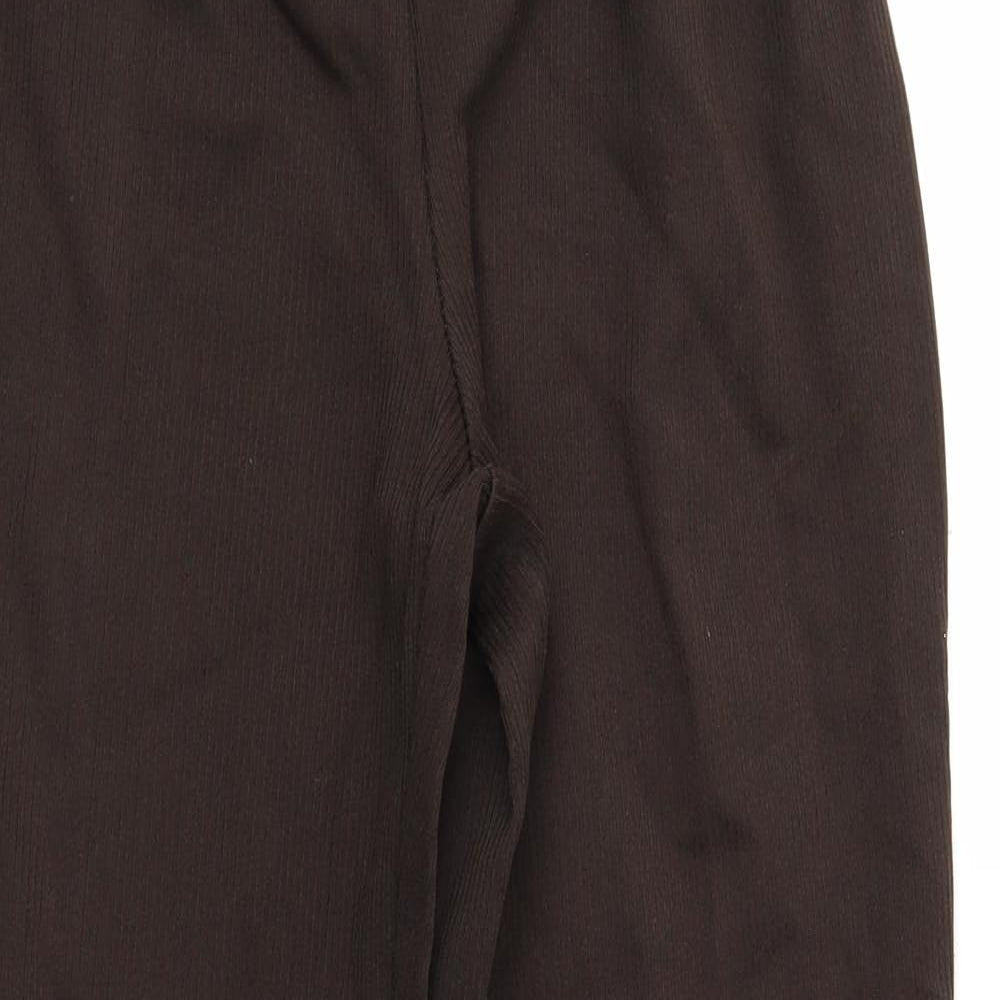 Bonmarché Womens Brown   Trousers  Size S L28 in