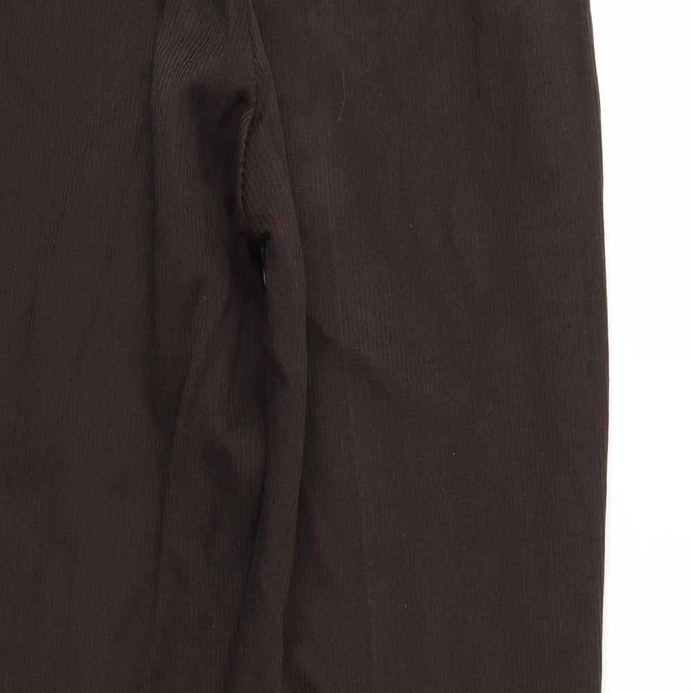 Bonmarché Womens Brown   Trousers  Size S L28 in