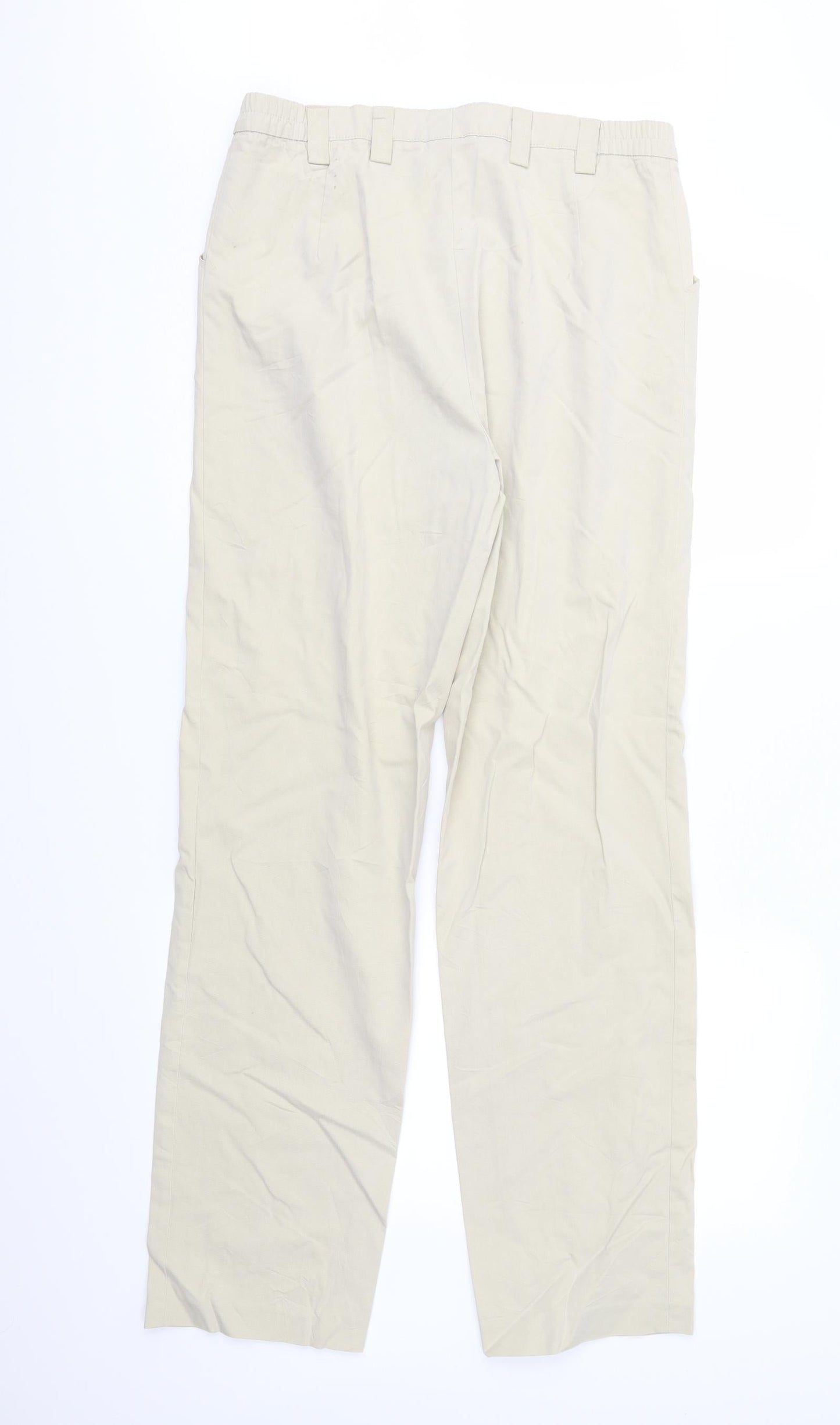 Wichele Womens Beige   Trousers  Size 14 L31 in