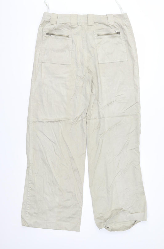 NEXT Womens Grey   Trousers  Size 14 L30 in