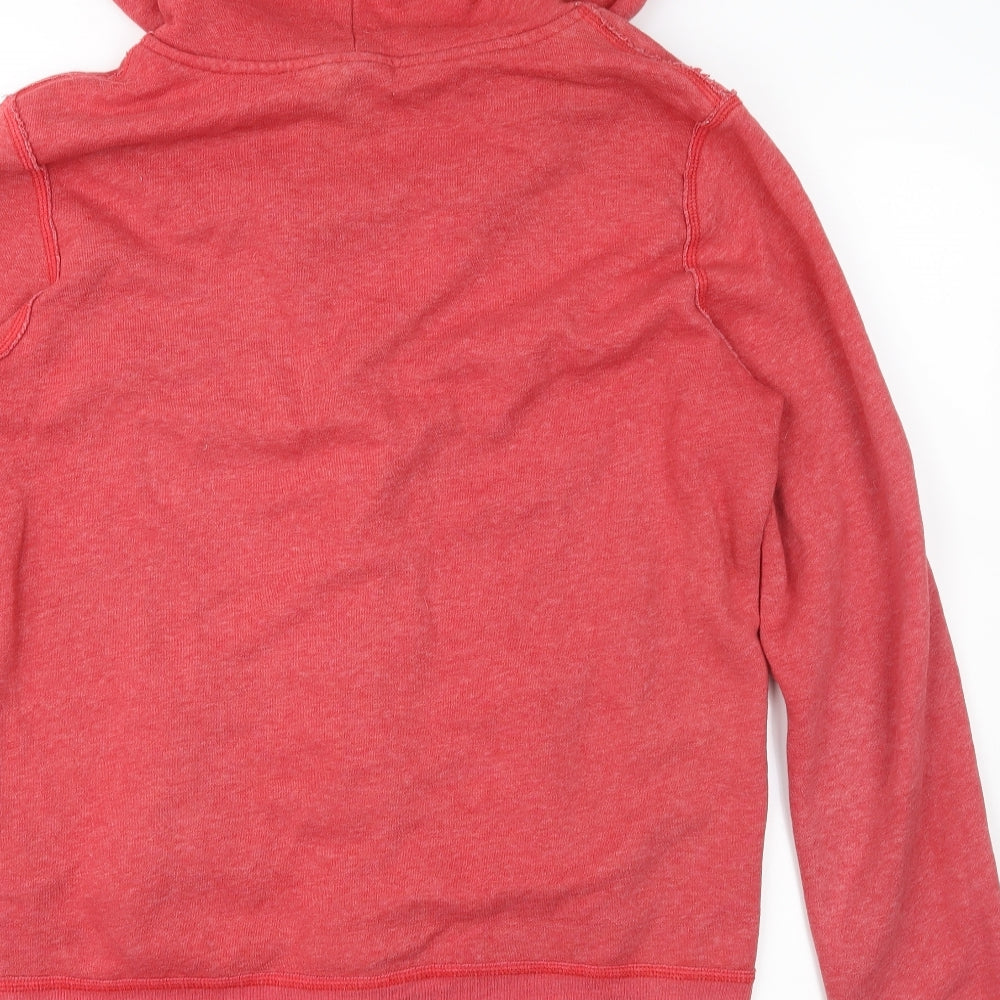 Hollister Womens Red   Full Zip Hoodie Size S