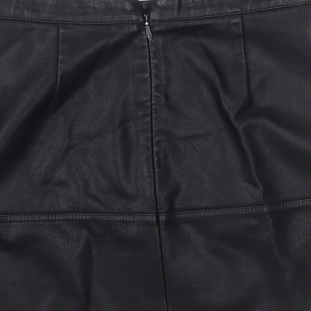 New Look Womens Black   A-Line Skirt Size 10