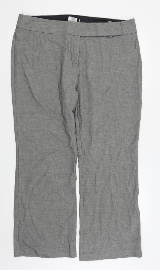 Preworn Womens Grey   Trousers  Size 20 L28 in