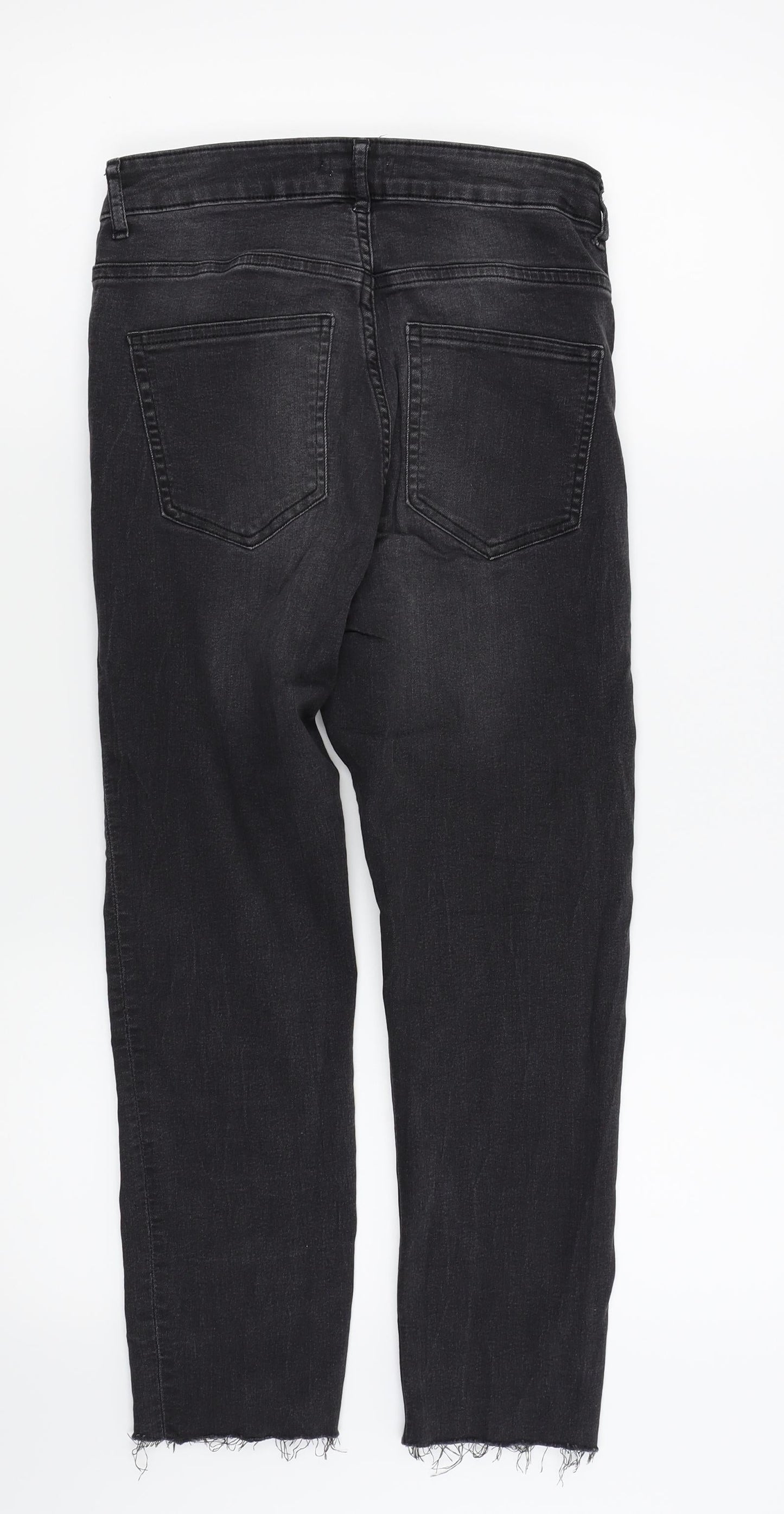 H&M Womens Black   Skinny Jeans Size 8 L21 in