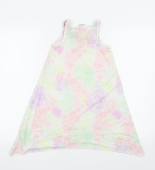 H&M Girls White   Basic Tank Size 7-8 Years
