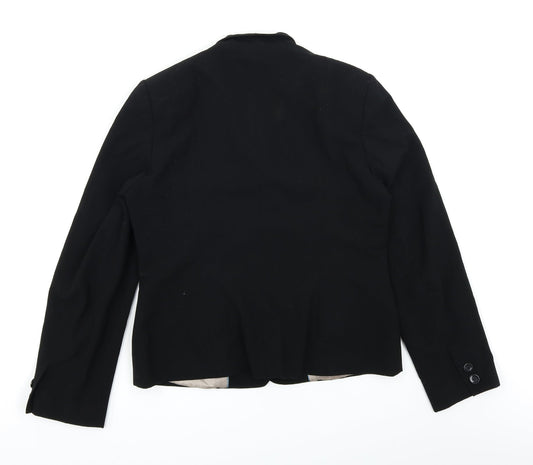 Collection Womens Black   Jacket Blazer Size 14