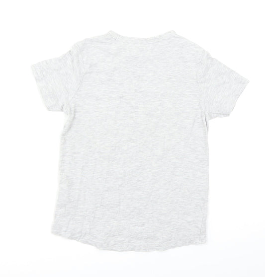 Nutmeg Boys Grey   Basic T-Shirt Size 6-7 Years