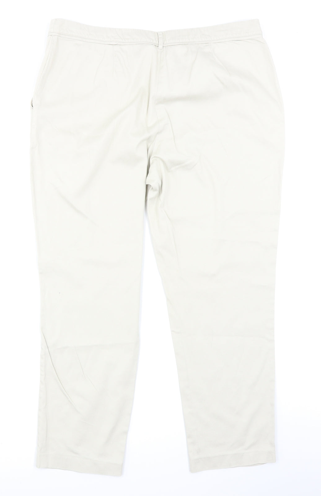 Papaya Womens Beige   Trousers  Size 16 L26 in