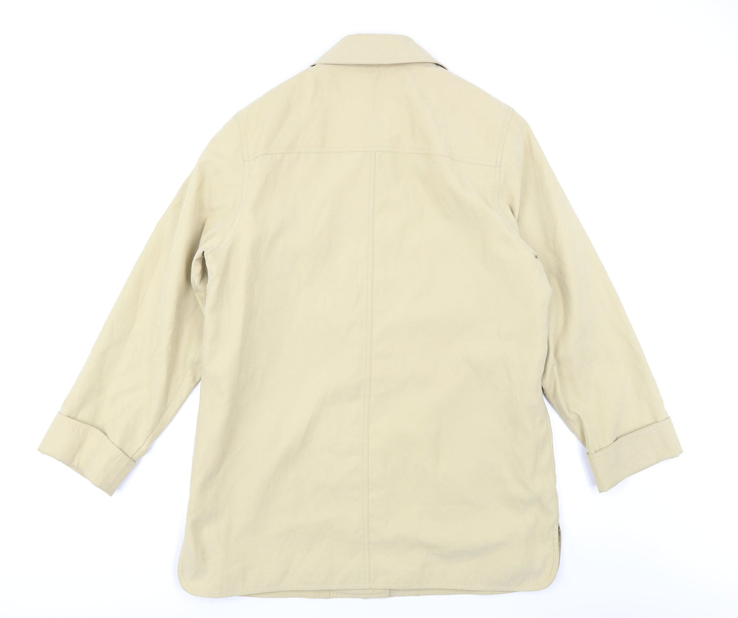 Rossetti Womens Beige   Pea Coat Coat Size 12
