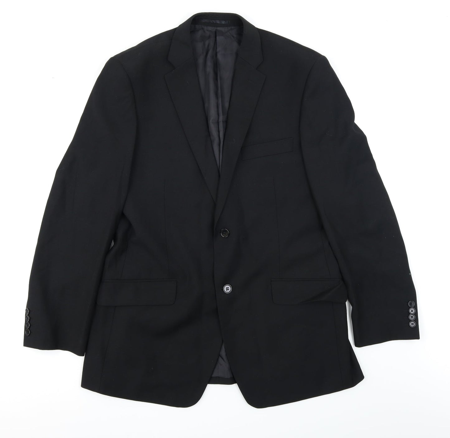 Charlton Gray  Mens Black   Jacket Blazer Size 42