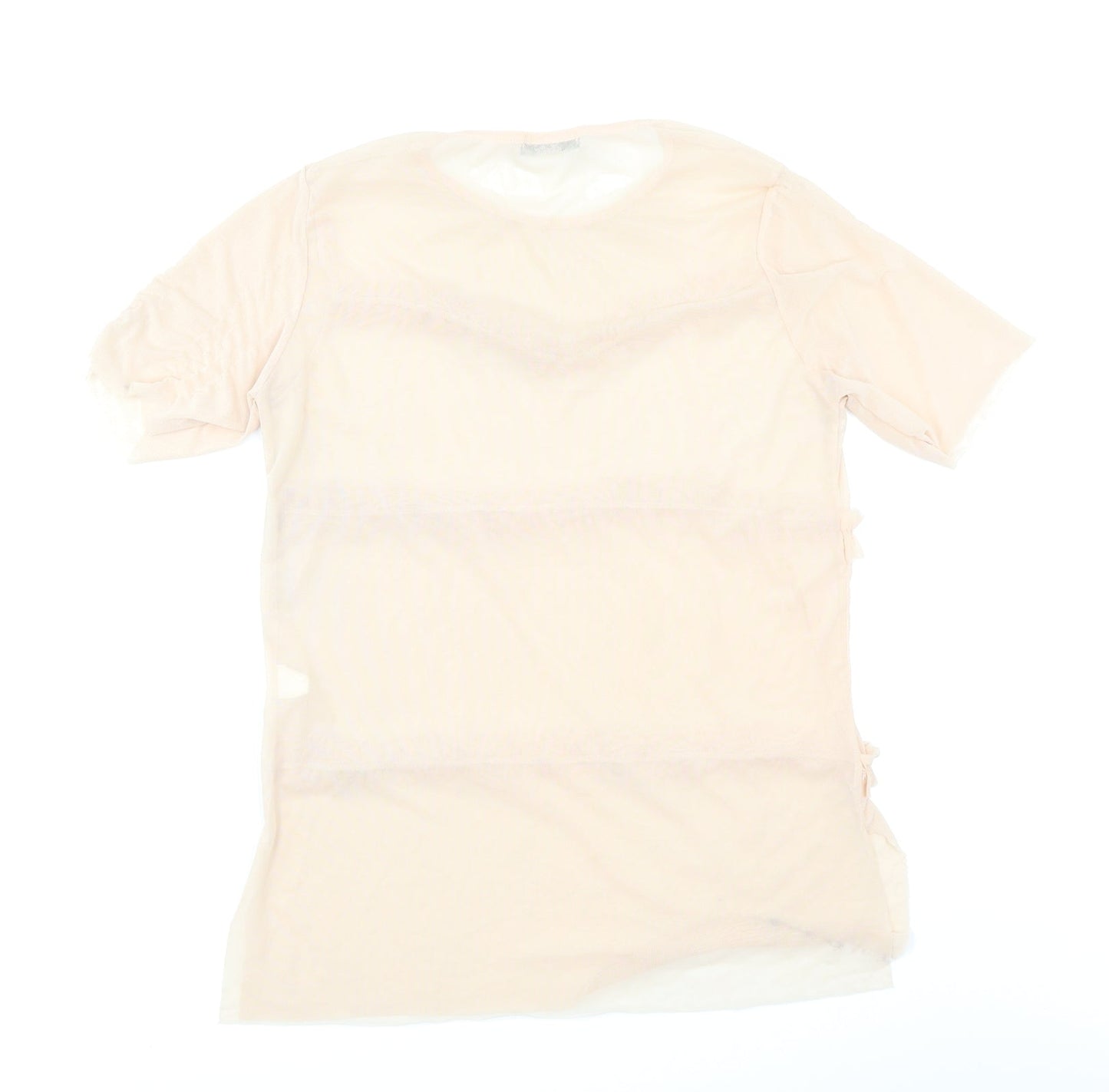 I-X London Womens Pink   Basic T-Shirt Size 10