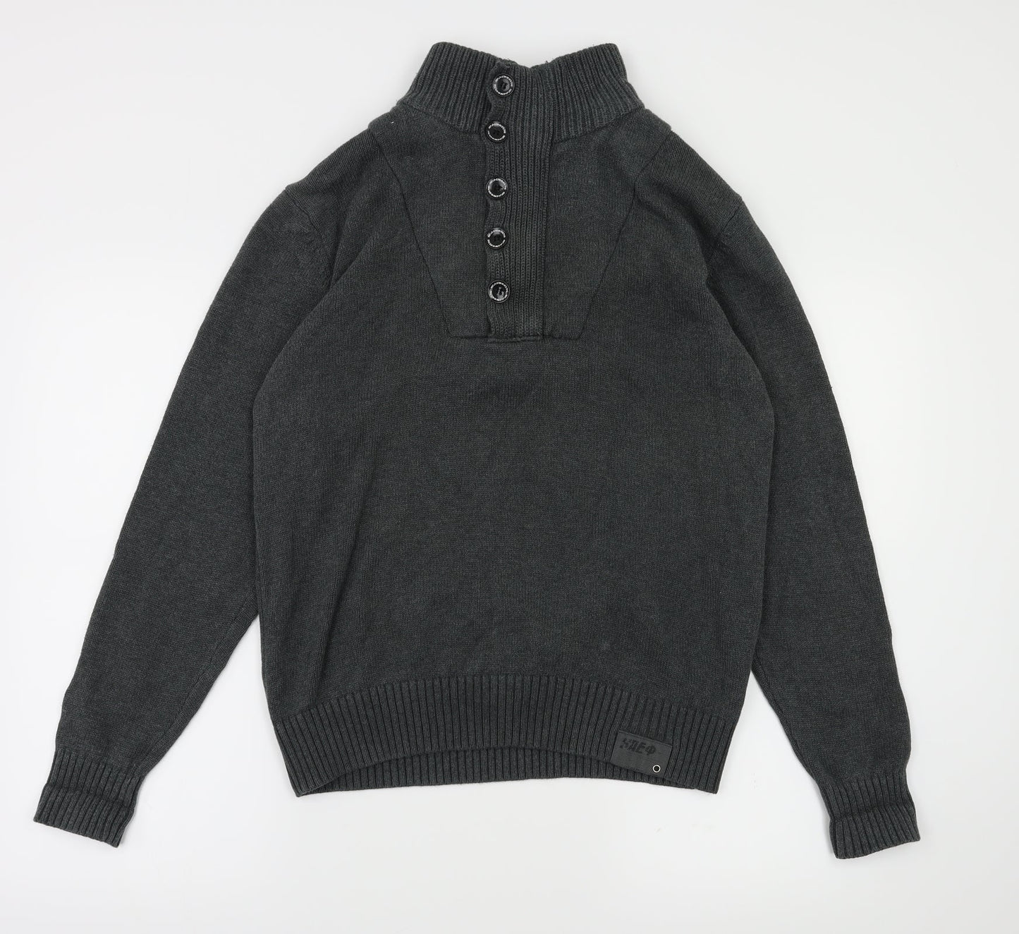 Preworn Mens Grey   Pullover Hoodie Size M