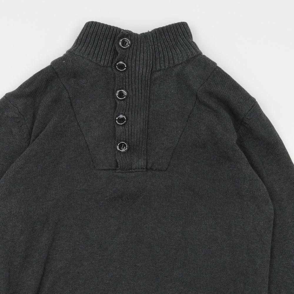 Preworn Mens Grey   Pullover Hoodie Size M