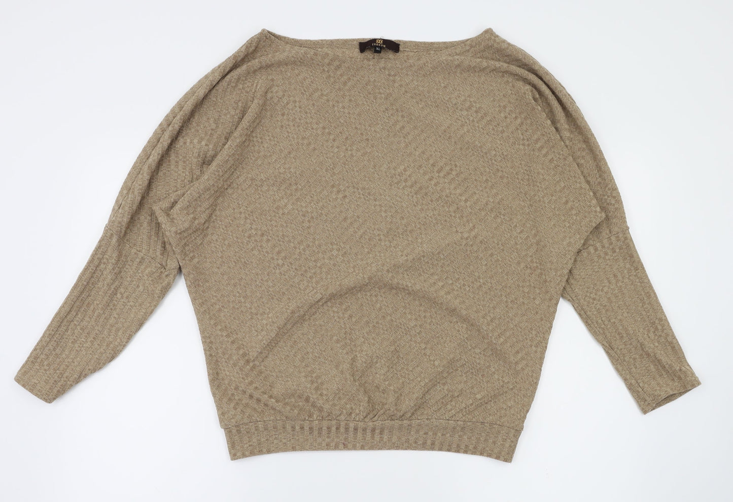 Isassy Womens Brown   Pullover Jumper Size XL