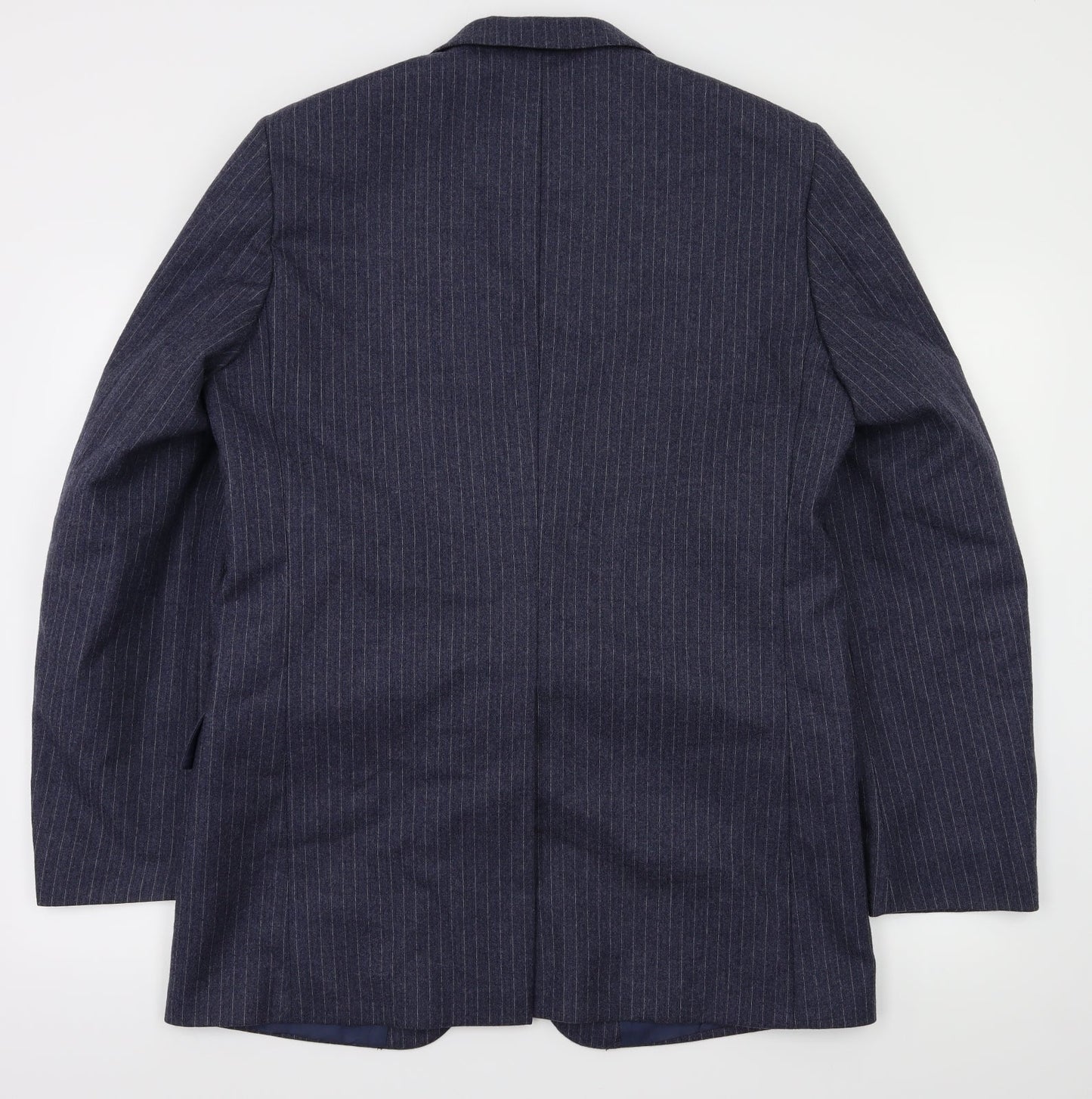 peril pascal Mens Blue Striped  Jacket Blazer Size 42