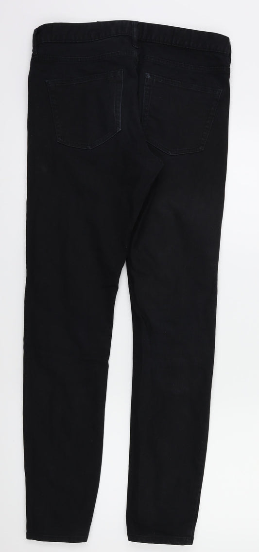 H&M Womens Black   Skinny Jeans Size 30 L31 in
