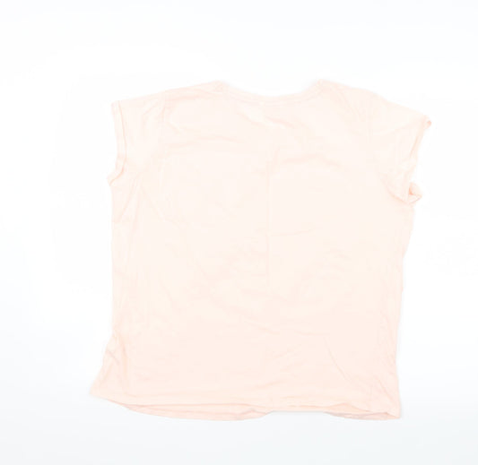 Pep&Co Womens Pink   Basic T-Shirt Size 16