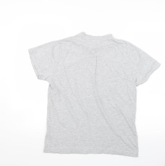 Primark Mens Grey    T-Shirt Size M  - London