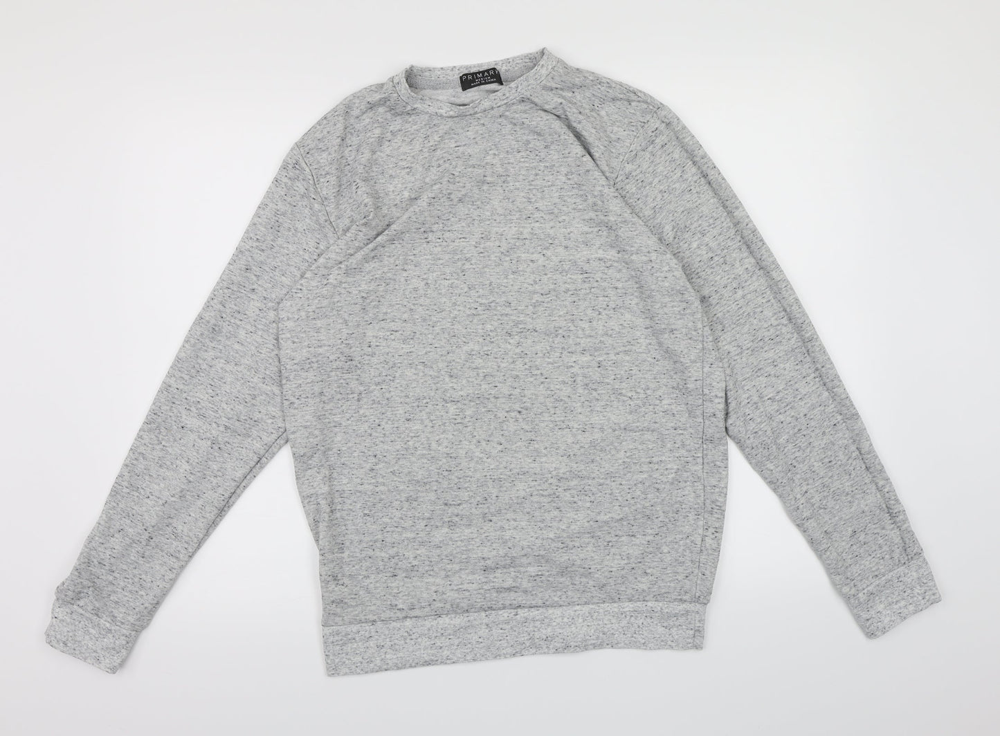 Primark Mens Grey  Jersey Pullover Sweatshirt Size M