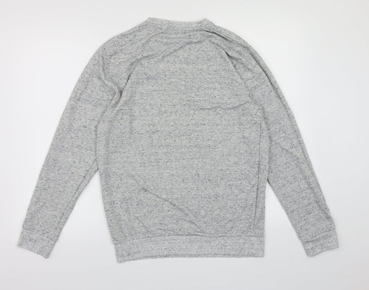 Primark Mens Grey  Jersey Pullover Sweatshirt Size M