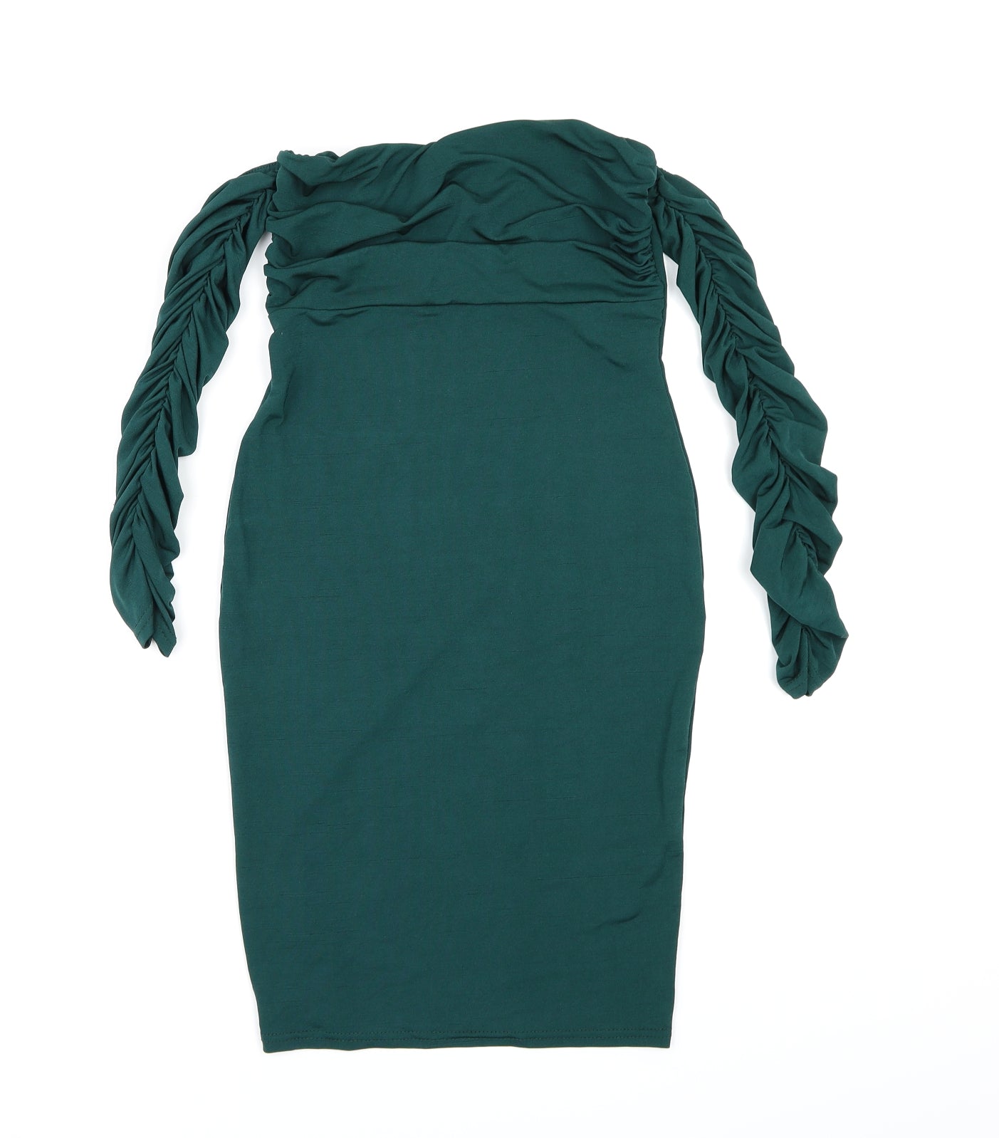 PRETTYLITTLETHING Womens Green   Bodycon  Size 8
