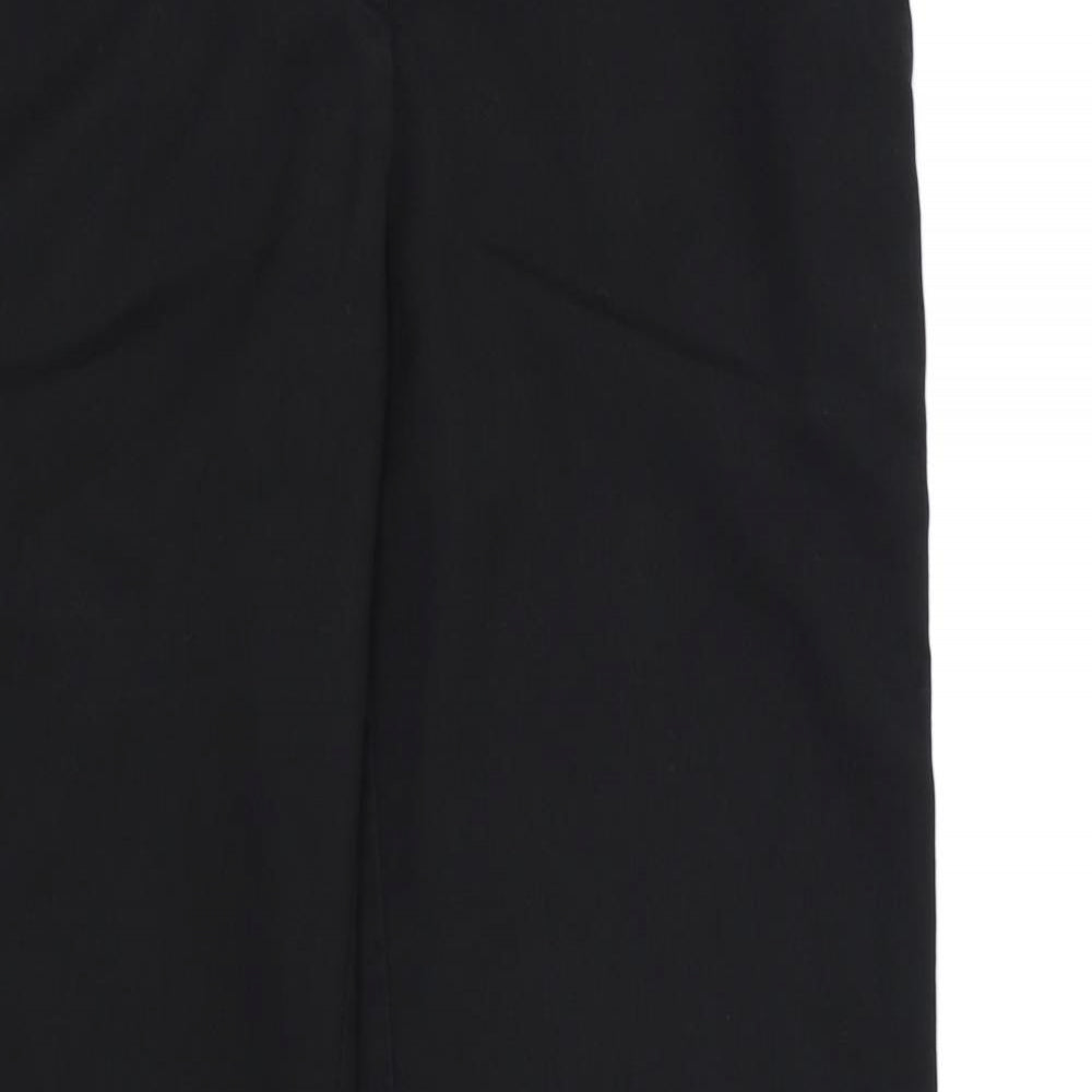 NEXT Womens Black  Rayon Dress Pants Trousers Size 8 L29 in