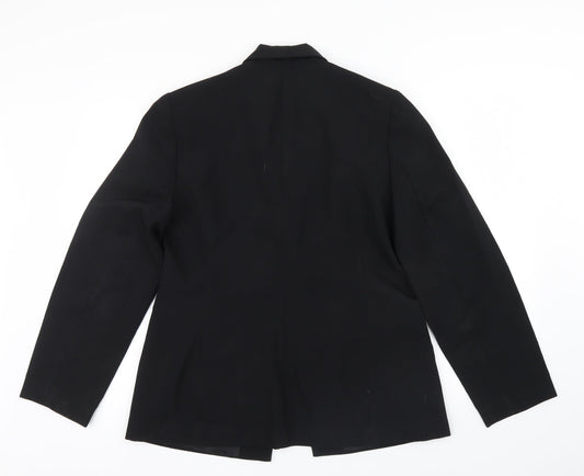 AMARANTO Womens Black   Jacket  Size 14