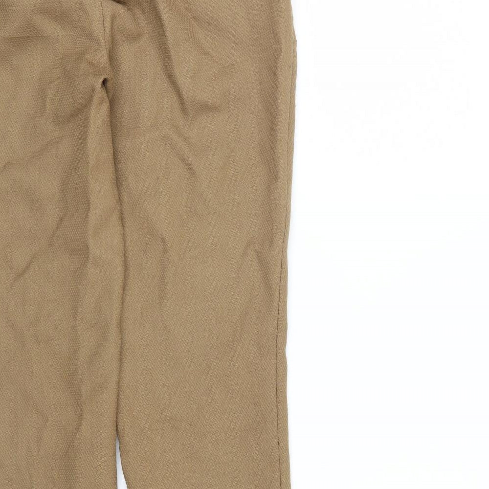 NEXT Womens Brown   Trousers  Size 10 L27 in