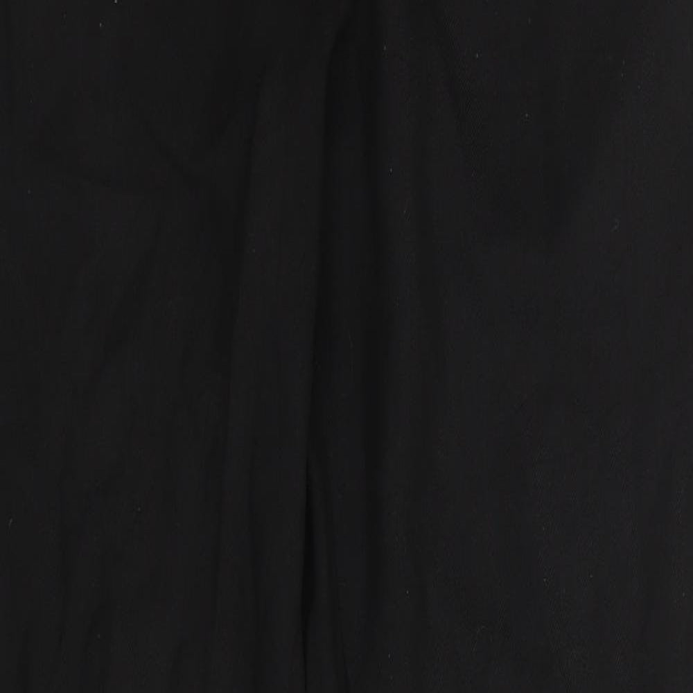 Oasis Womens Black   Trousers  Size 14 L28 in