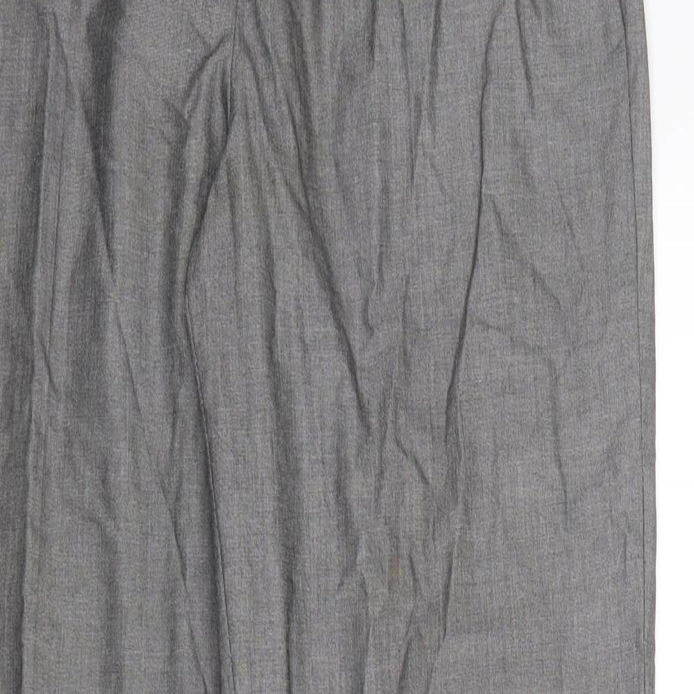 Artigiano Womens Grey   Trousers  Size 14 L31 in