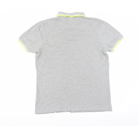 Primark Mens Grey    Polo Size L