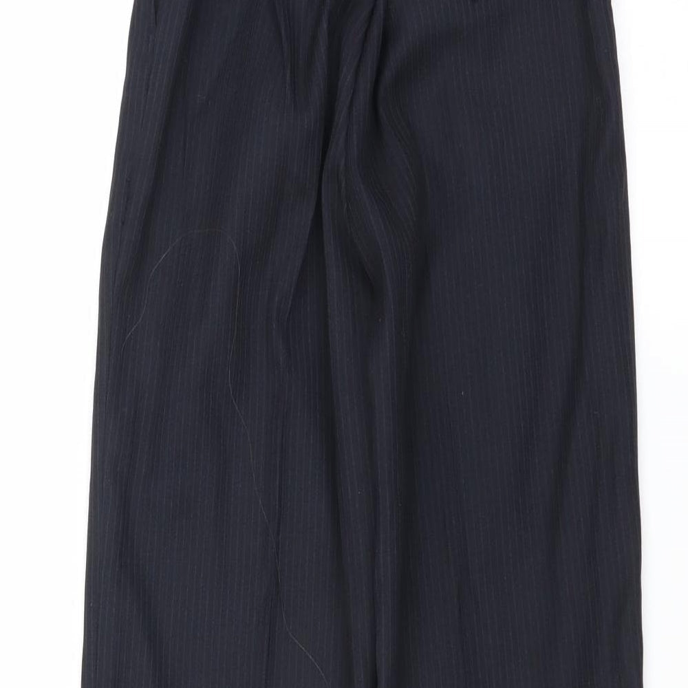 St Chiman Boys Blue Striped   Trousers Size 7 Years