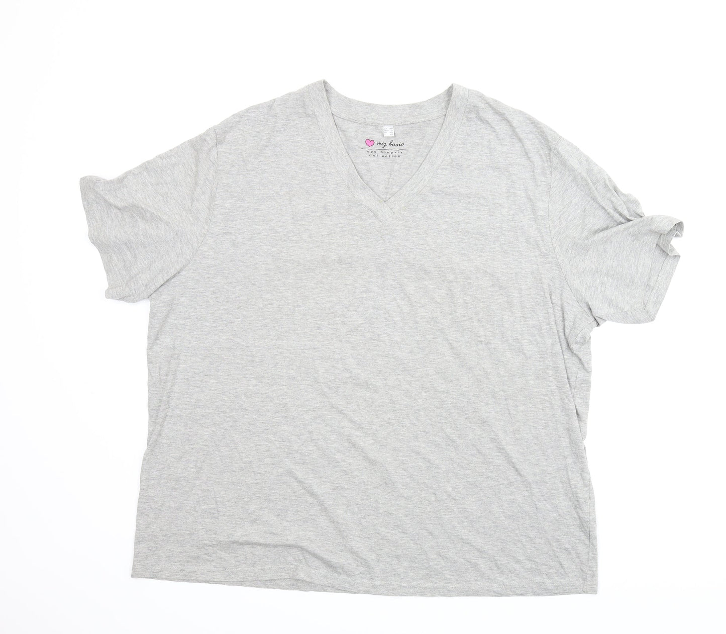 Love My Basic Womens Grey   Basic T-Shirt Size XL