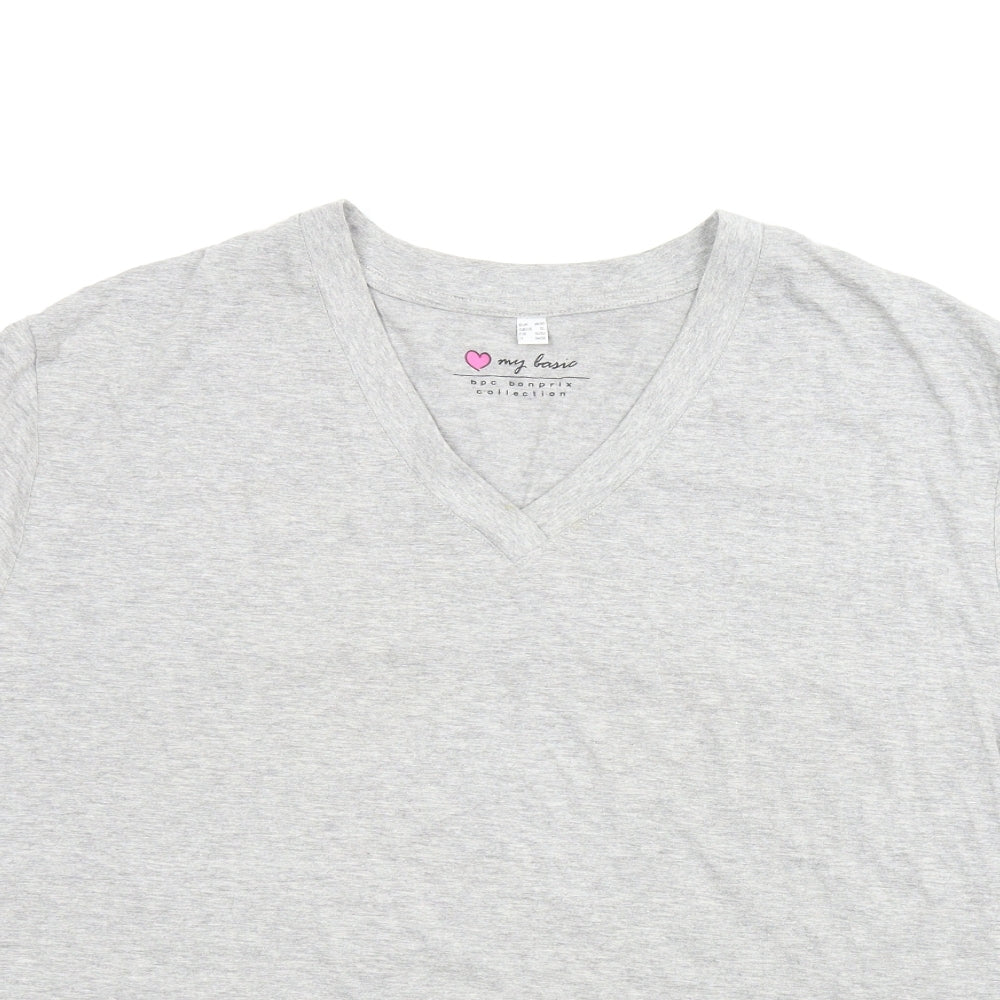 Love My Basic Womens Grey   Basic T-Shirt Size XL