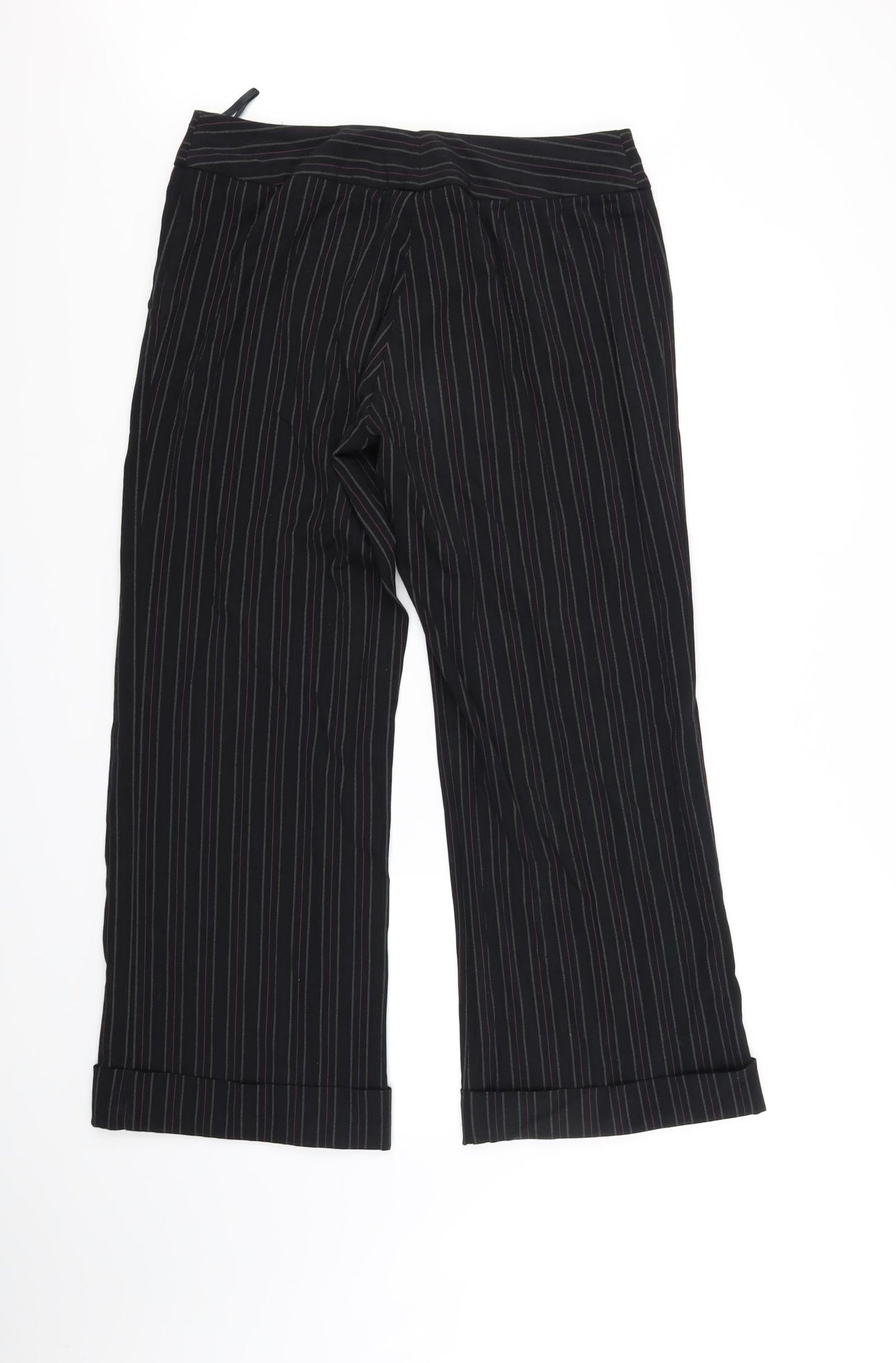 mackays Womens Black   Trousers  Size 16 L31 in