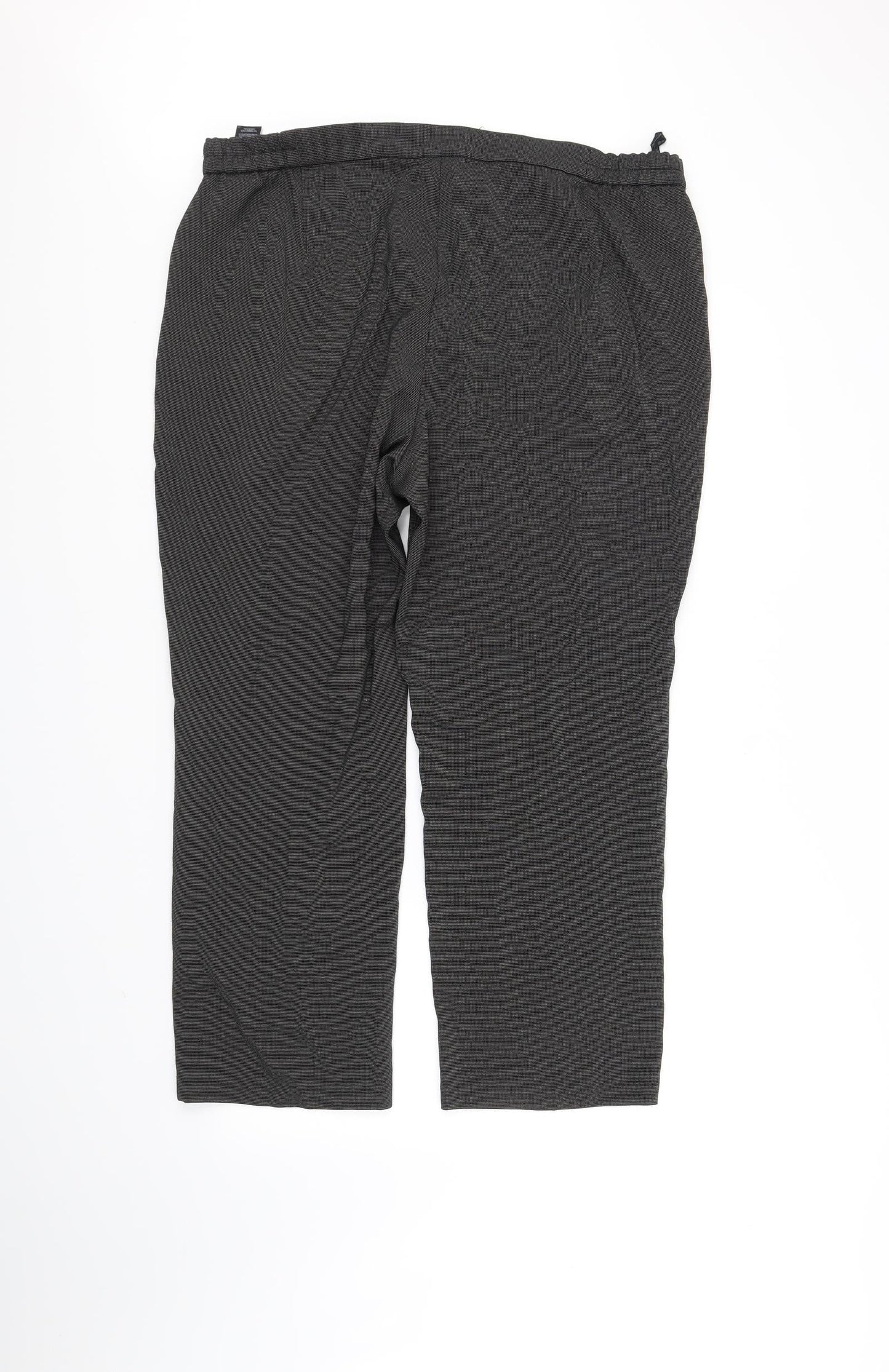 Marks and Spencer Womens Grey   Trousers  Size 18 L29 in