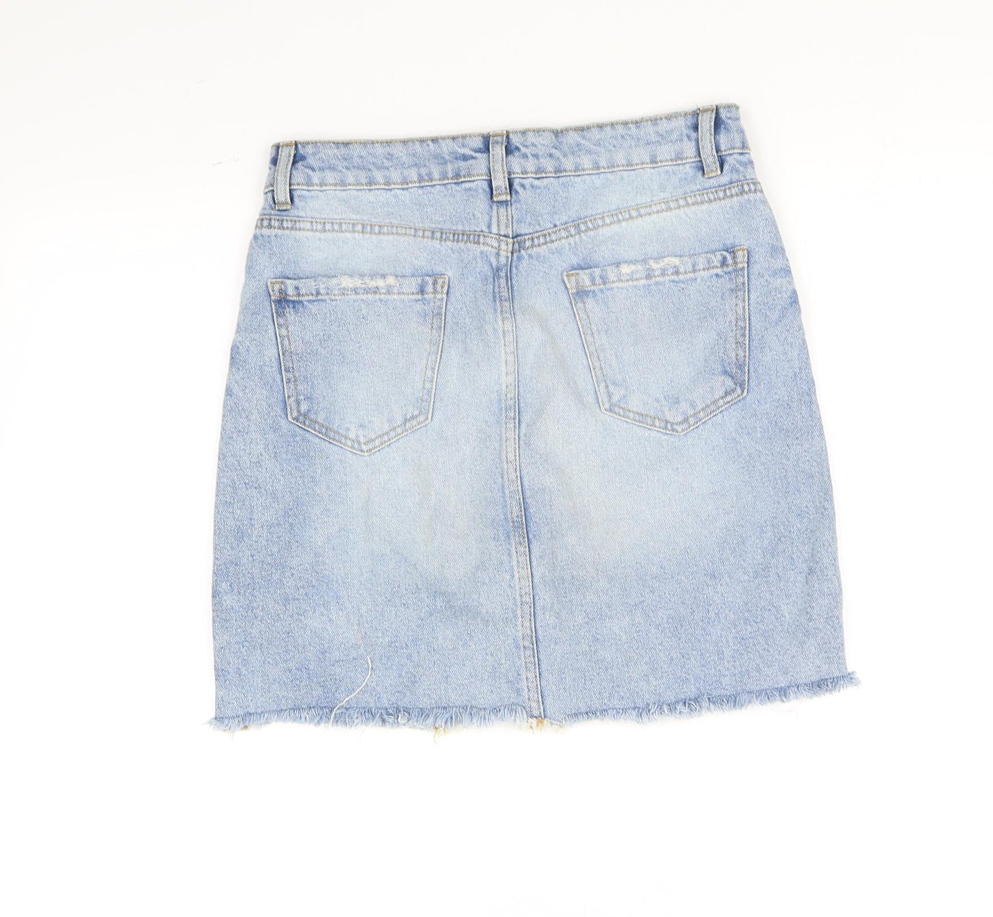 New Look Womens Blue   Flare Skirt Size 8